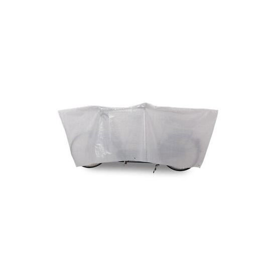VK Couverture de protection pour vélo en tandem - Blanche (55)