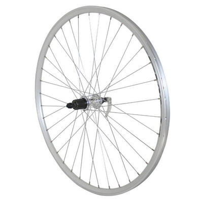 Achterwiel aluminium dubbelwandige cassette naaf velg velox er10 500 9-8v. 19c