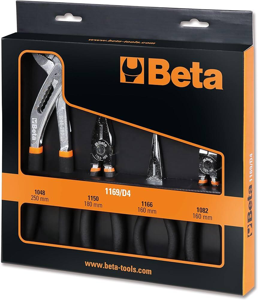 BETA Beta 4-delige universele tangenset voor veelzijdig gebruik