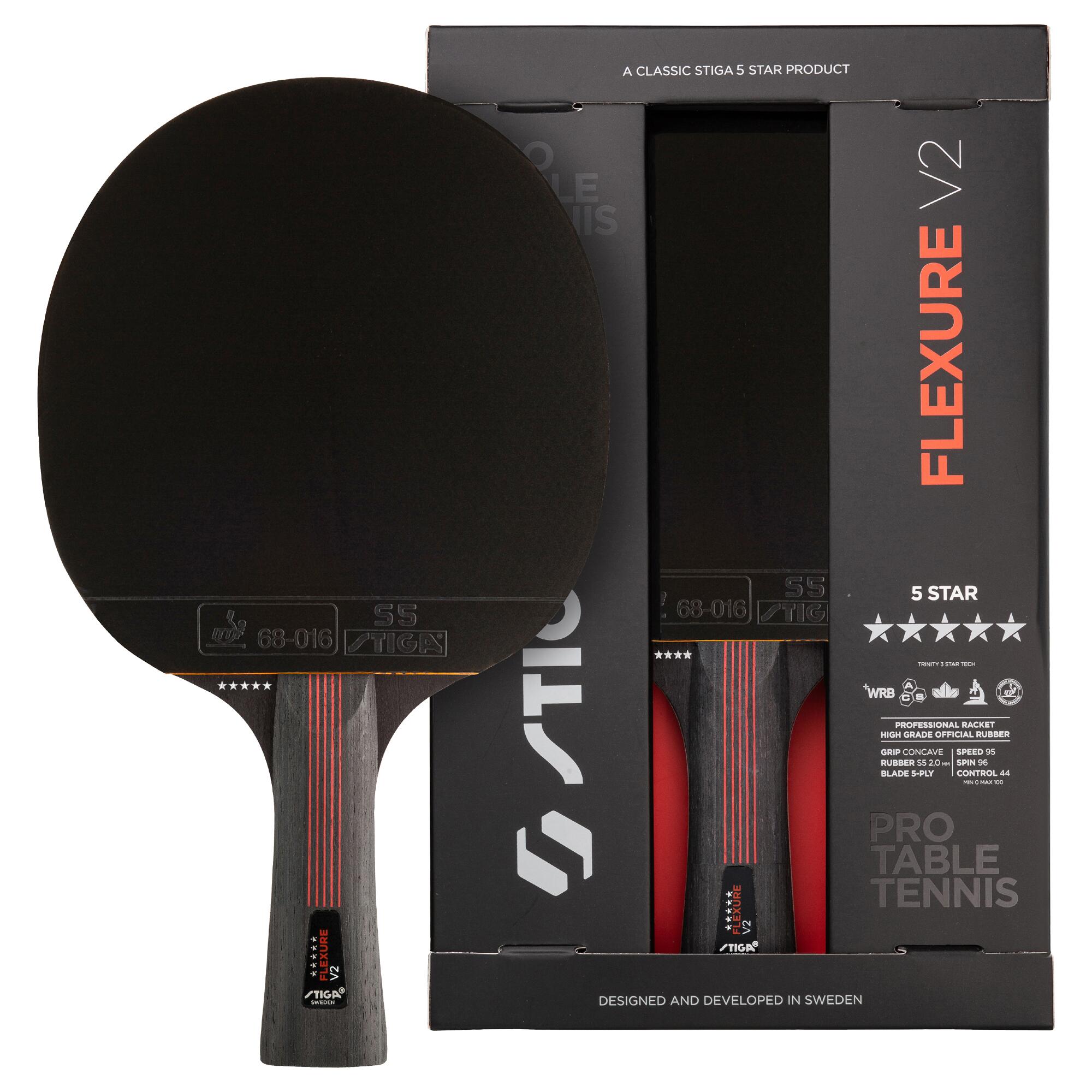 STIGA STIGA tafeltennisbat Flexure v2, 5-sterren