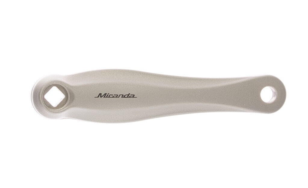 MIRANDA Miranda Beta 1 Linker Crank 170mm, Zilver