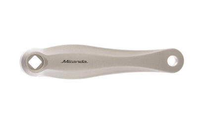 Miranda Beta 1 Linke Kurbel 170mm, Silber