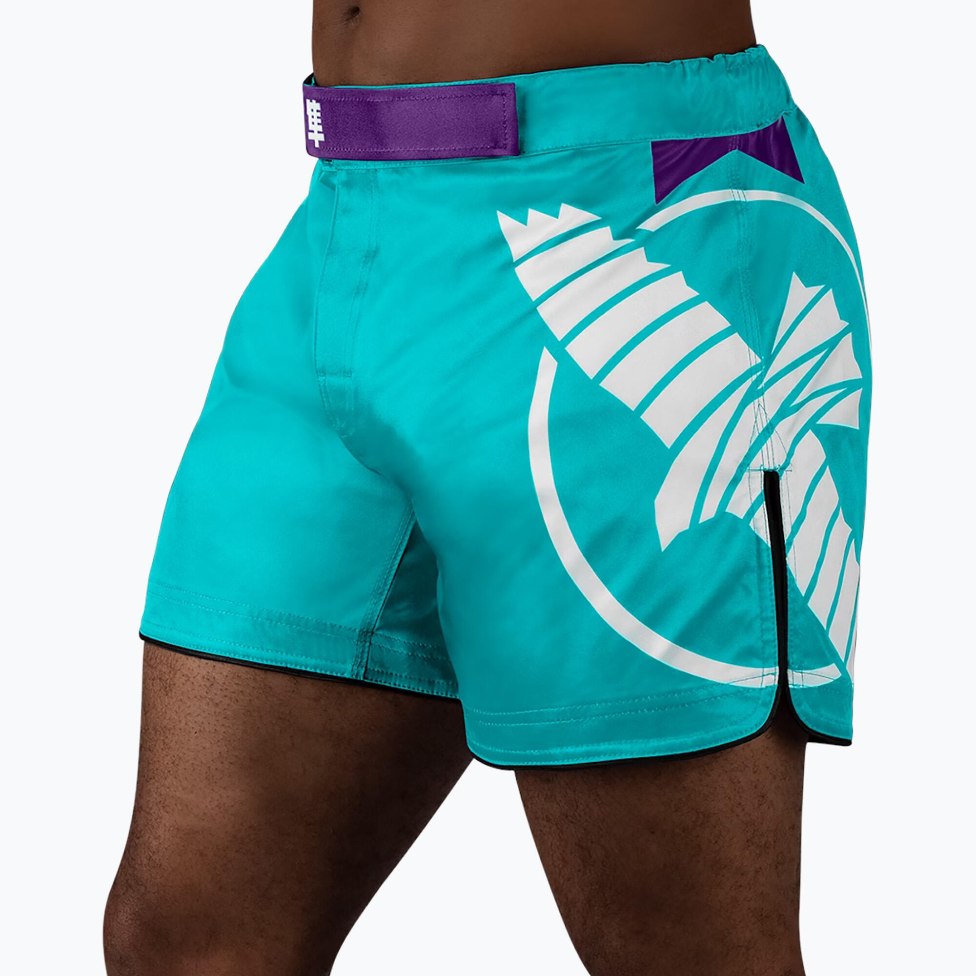 Hayabusa - Short D'Entraînement Mma Mi-cuisse Hayabusa Icon Pour Homme - Short - Bleu - 52 2xl - Decathlon