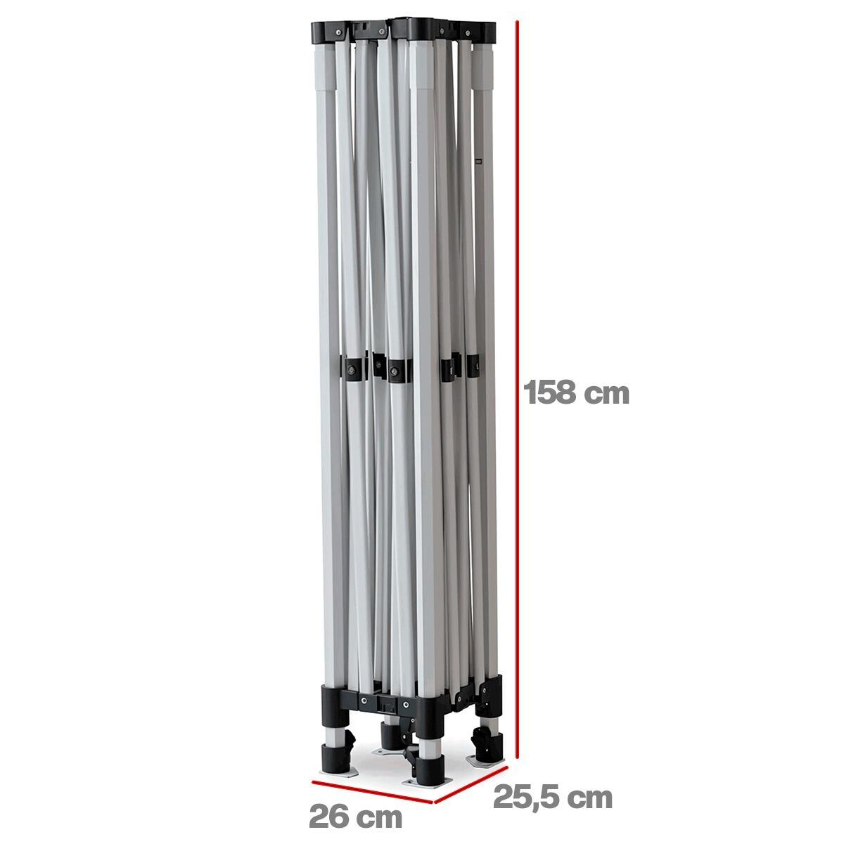Cubierta techo carpa plegable 3x3m Oxford 500D 7/7