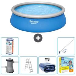 Piscine Gonflable Ronde Fast Set - 457x122 cm + Accessoires CB28