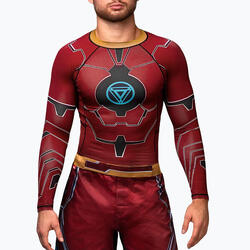 T-shirt rashguard à manches longues Hayabusa Marvel's Iron Man pour homme