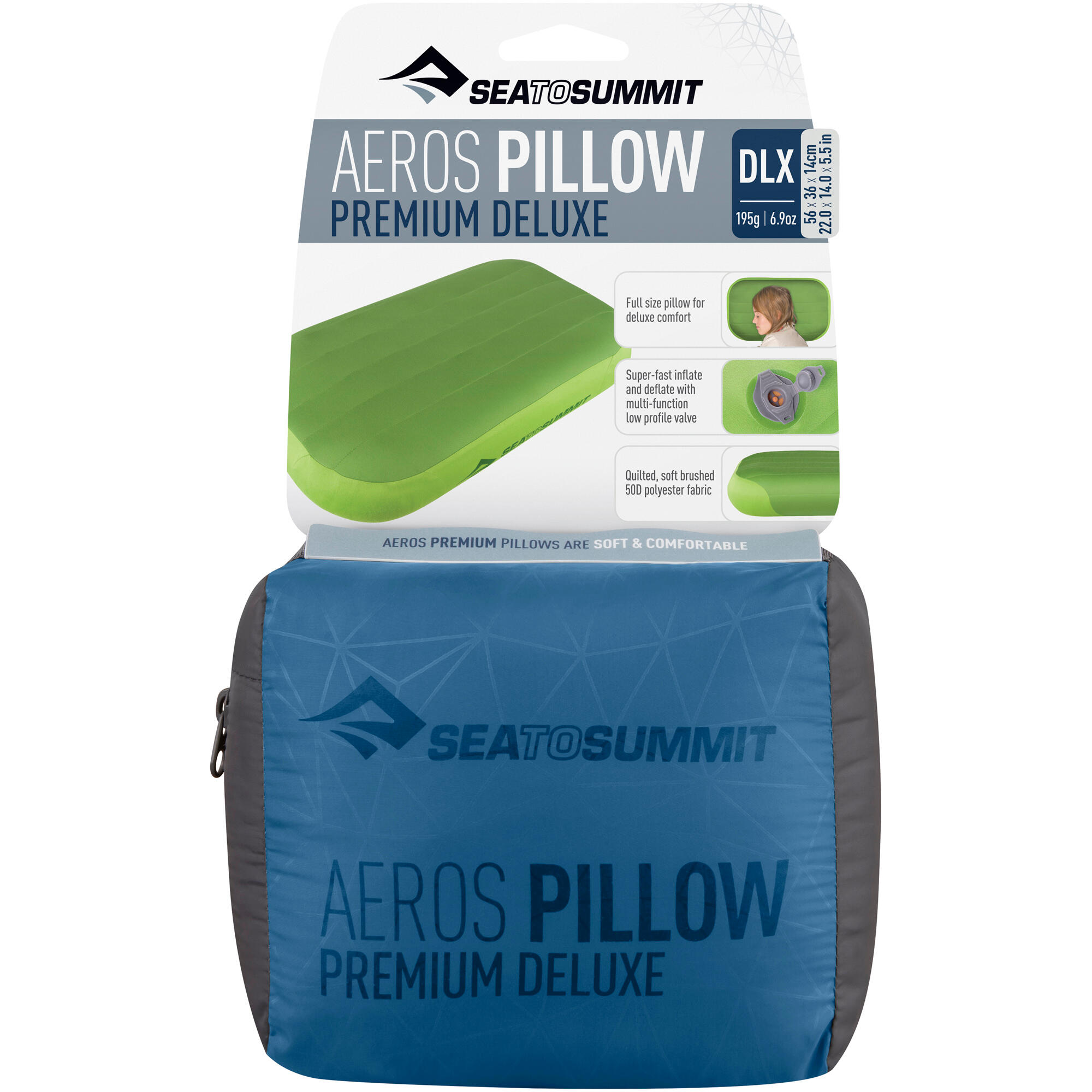 SEA TO SUMMIT Almohada de viaje Sea to Summit Eros Premium Traveler
