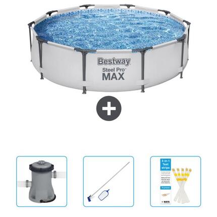 Bestway Steel Pro MAX Rund - 305x76 cm + Accessoires CB46