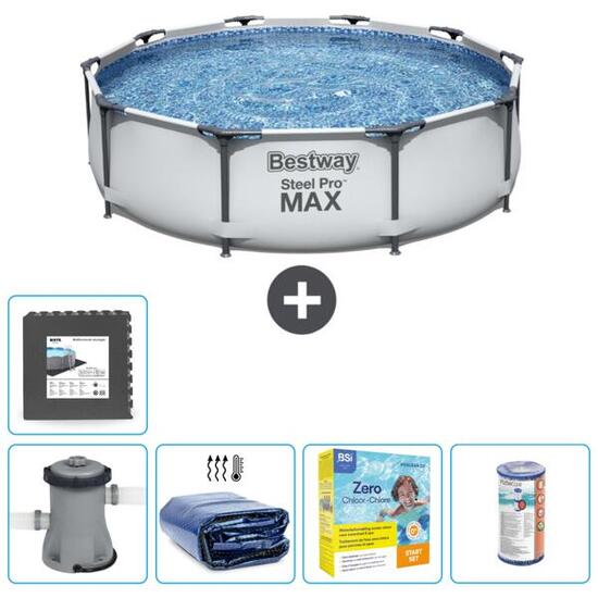 Bestway Steel Pro MAX Rund - 305x76 cm + Accessoires CB18