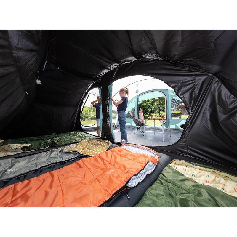 Namiot kempingowy tunelowy Egersund 5 Sleeper Protect, 5-osobowy, 1-2 sypialnie
