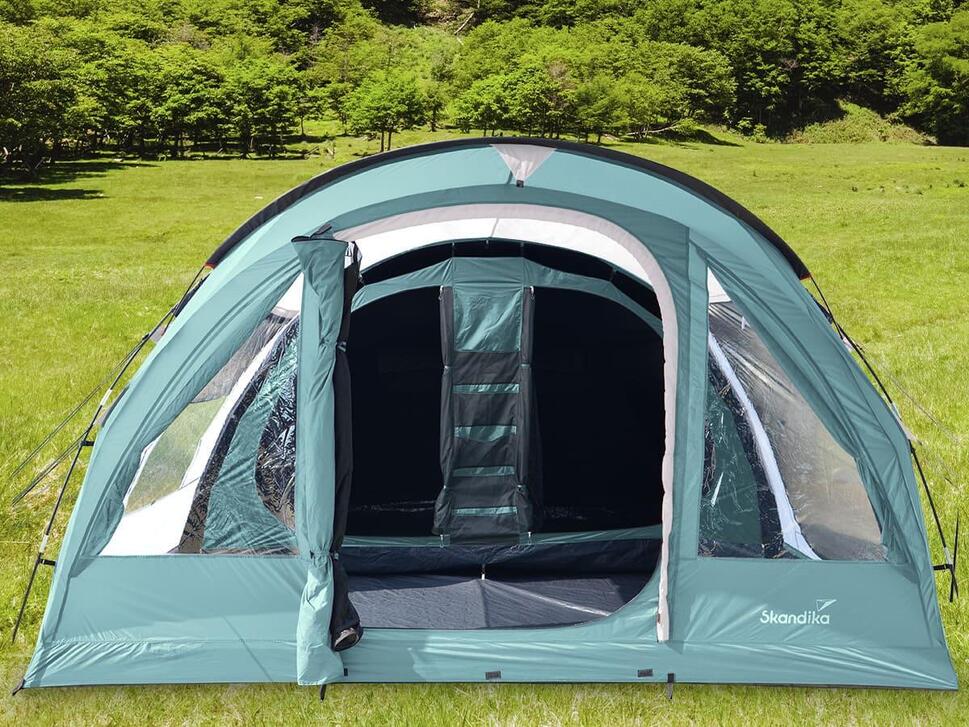 Namiot kempingowy tunelowy Egersund 5 Sleeper Protect, 5-osobowy, 1-2 sypialnie