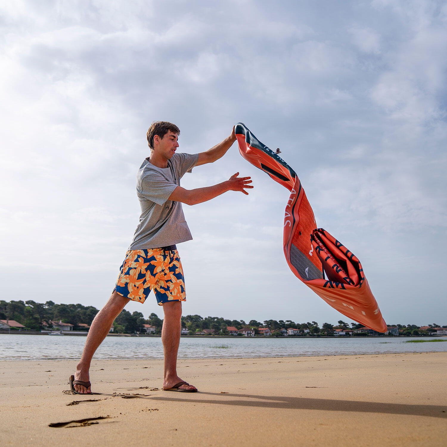Deska SUP Aqua Marina Atlas 12'0" Sky Glider BT-23ATP + Dual-Tech + Bojka 8/15