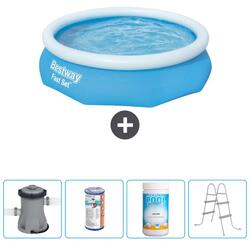 Piscine Gonflable Ronde Fast Set - 305x76 cm + Accessoires CB60