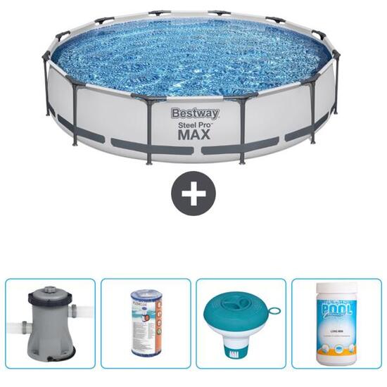 Bestway Steel Pro MAX Rund - 366x76 cm + Accessoires CB53