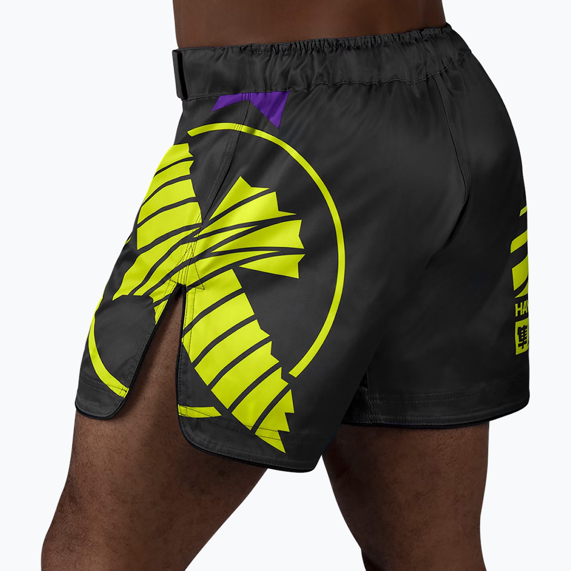 Short d'entraînement MMA mi-cuisse Hayabusa Icon pour homme 4/5