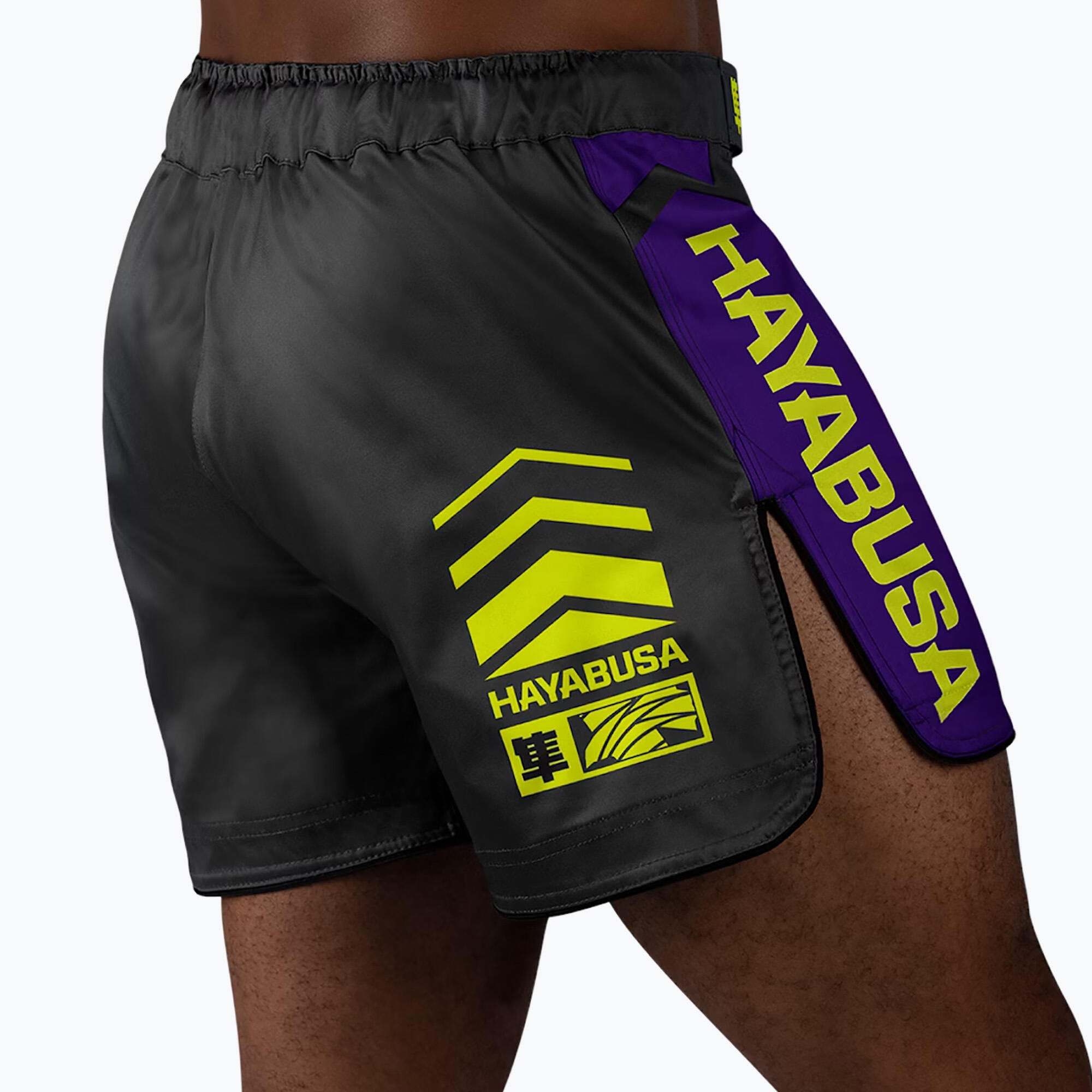 Short d'entraînement MMA mi-cuisse Hayabusa Icon pour homme 3/5