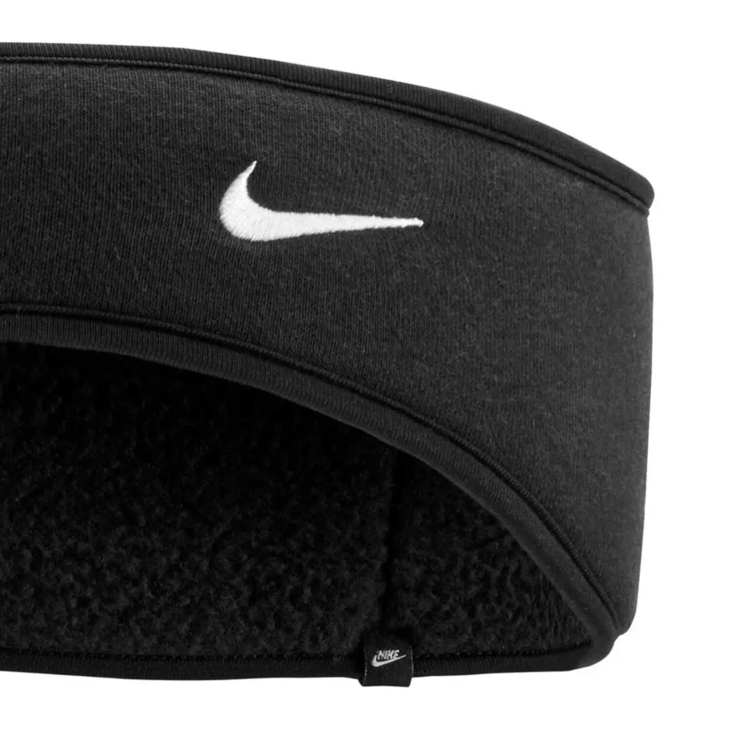 Nike W Hoofdband Phoenix Fleece Zwart 2/3