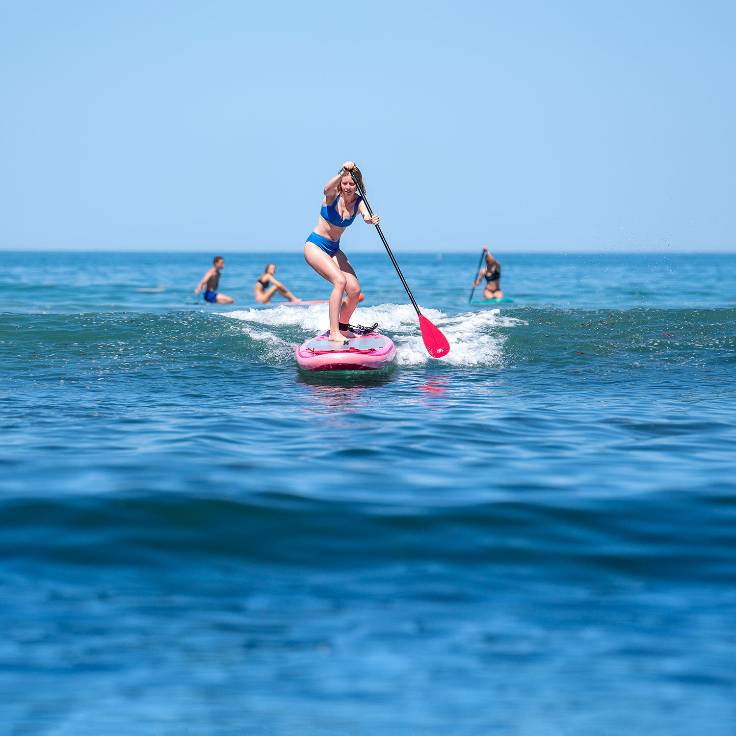 Deska Sup Pompowana Aqua Marina Coral Raspberry 10.2 + SUPER COMBO 6/7