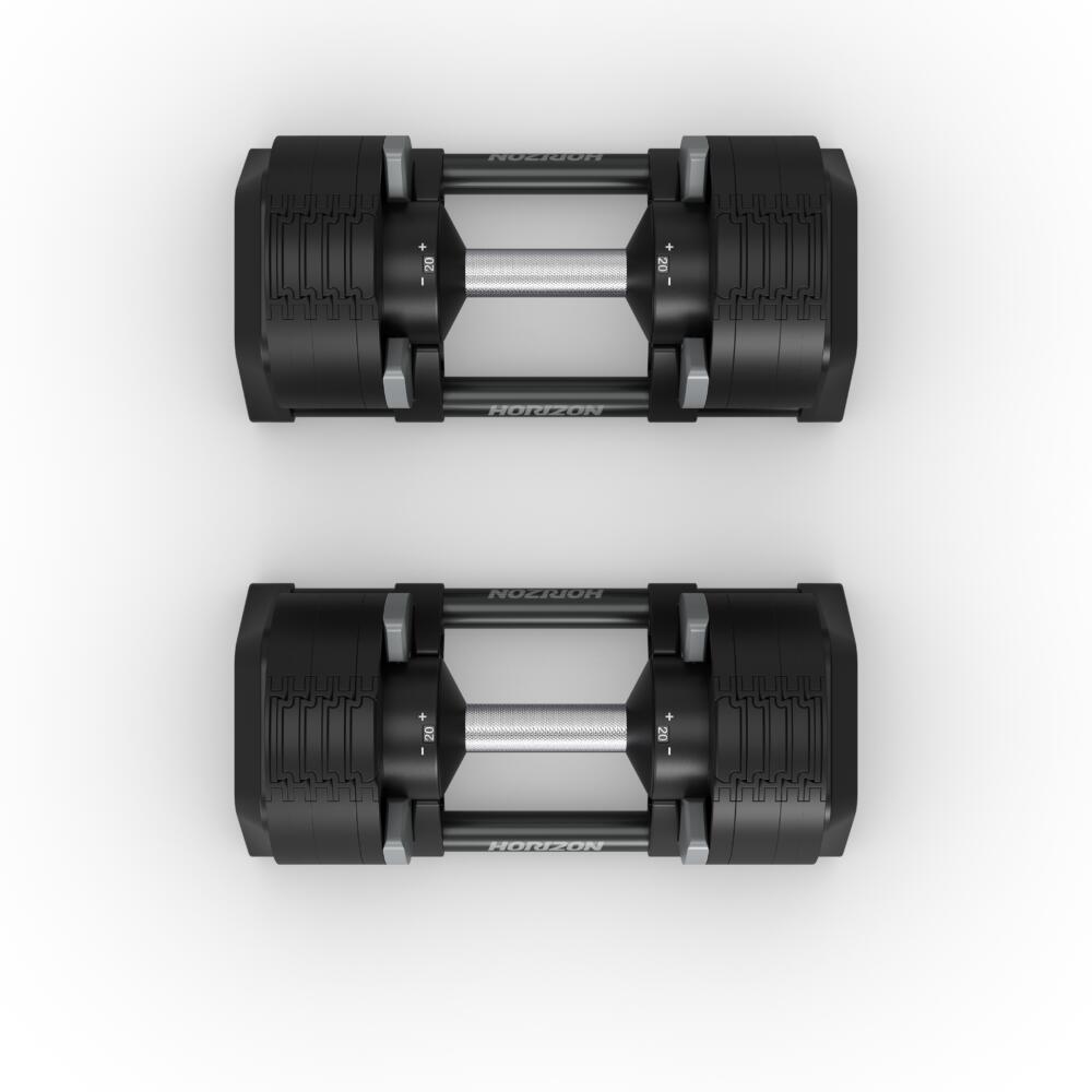 Verstelbare halters eenvoudig instelbaar van 2 tot 20 kg in 10 niveaus 2/6