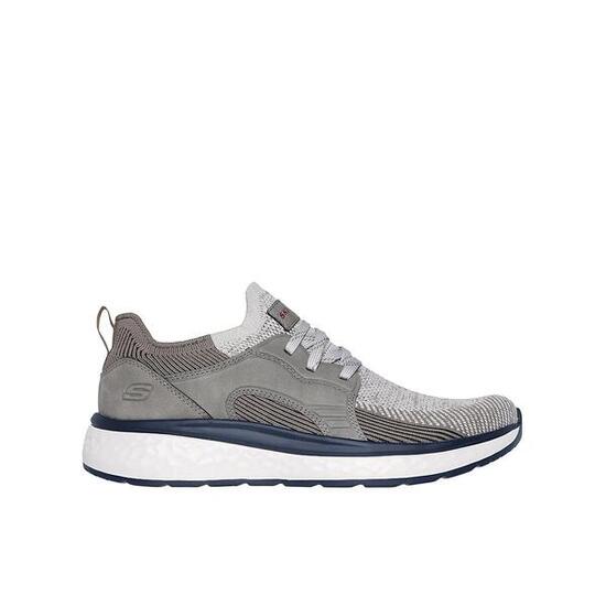 Zapatillas Skechers Hombre Relaxed Fit: Lancer - Dalton Gris Oscuro