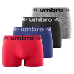 Lot de 4 Boxers homme sans couture