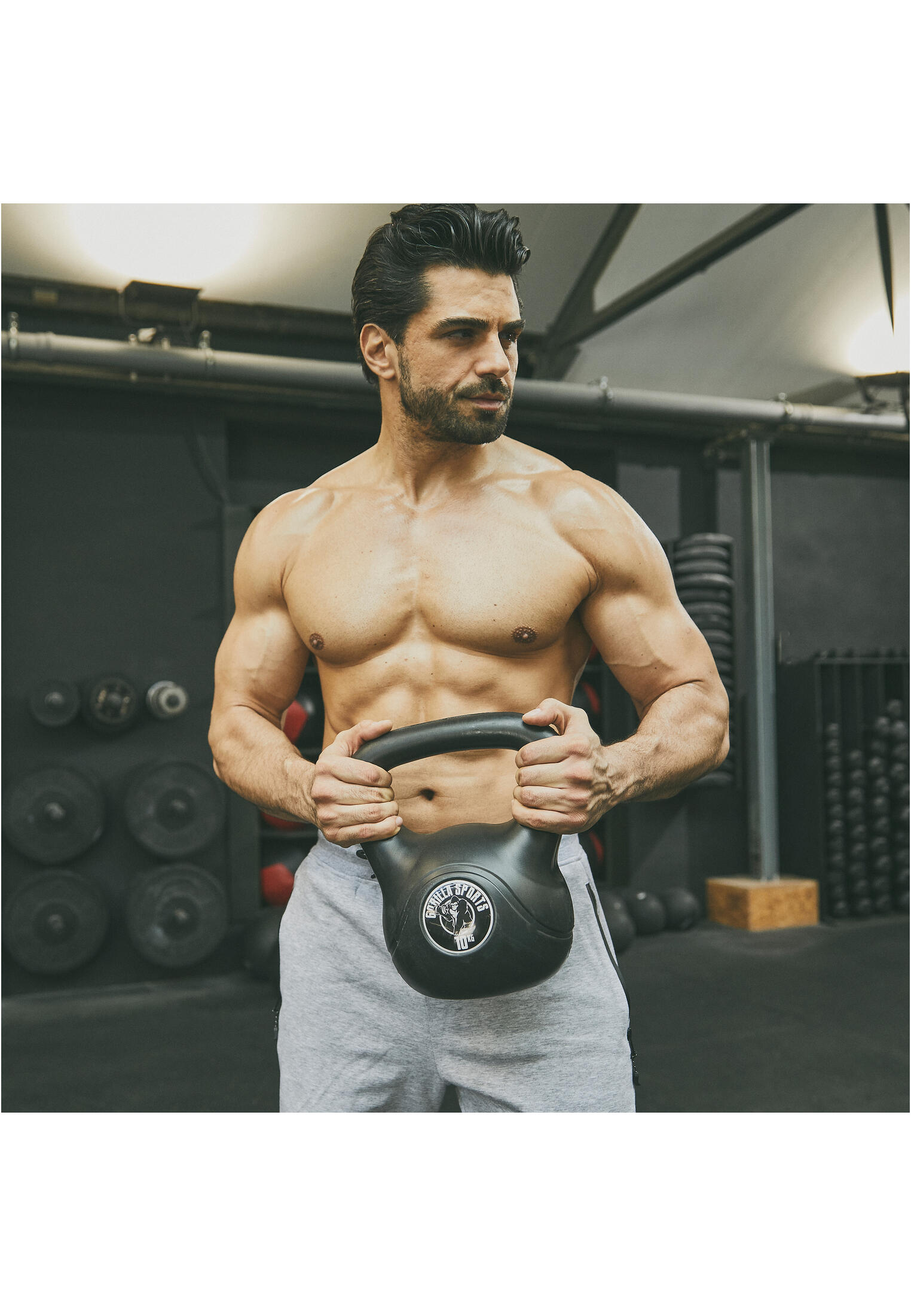 Kettlebell aus Kunststoff 2-20 KG 4/7