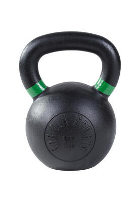 Kettlebell - 24 kg - gietijzer - olympisch - zwart