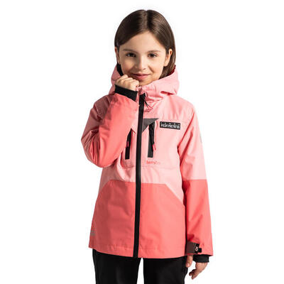 Kinder Wanderjacke wasserdicht ThermoTEX WL5 rosa