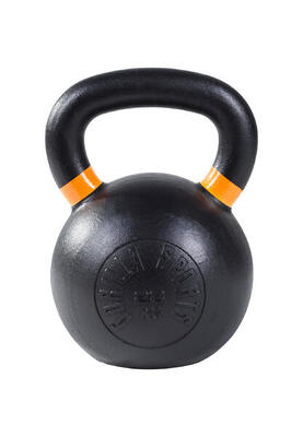 Kettlebell - 28 kg - gietijzer - olympisch - zwart