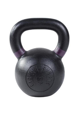 Kettlebell - 20 kg - gietijzer - olympisch - zwart