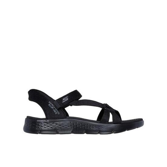 SANDALE FEMME Skechers Slip-ins Go Walk Flex Sandal - Illumin NOIR