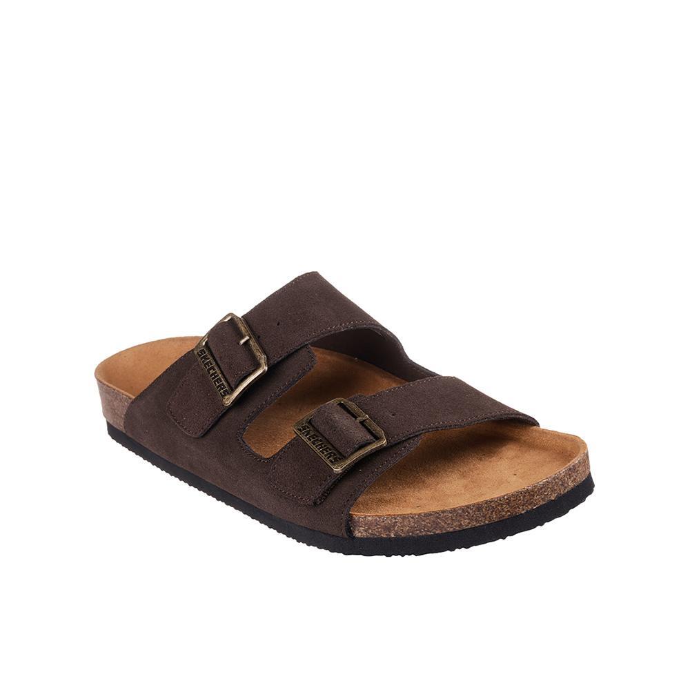 Sandálias Skechers  Homem  Relaxed Fit: Aidan - Leelan Chocolate 2/4