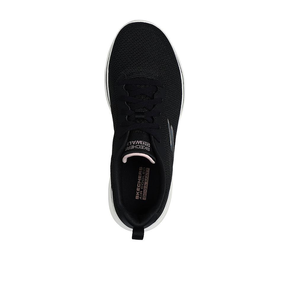 Zapatillas Skechers Mujer Go Walk 7 - Clear Path Negras 3/4