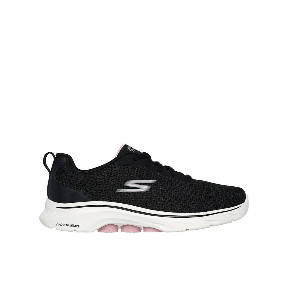 Zapatillas Skechers Mujer Go Walk 7 - Clear Path Negras 1/4