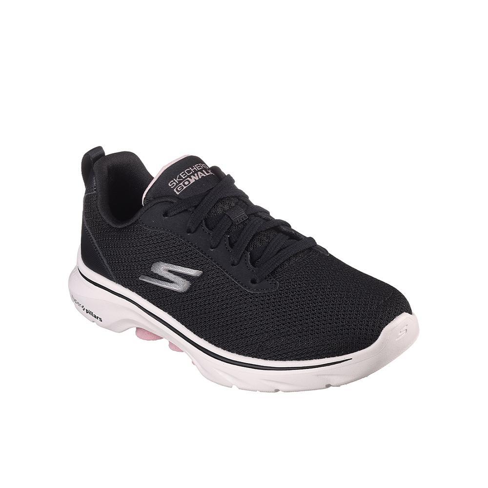 Zapatillas Skechers Mujer Go Walk 7 - Clear Path Negras 2/4