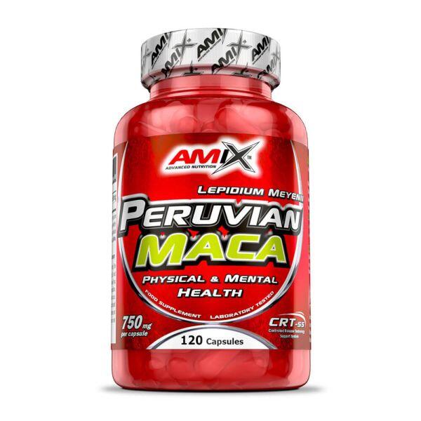 Peruvian maca - 120 capsules de amix nutrition
