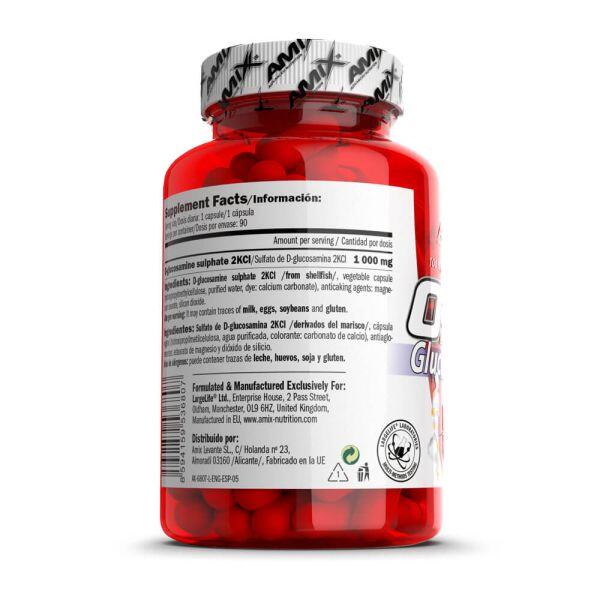 Osteo Glucosamine 1000mg - 90 Cápsulas Amix Nutrition 2/5