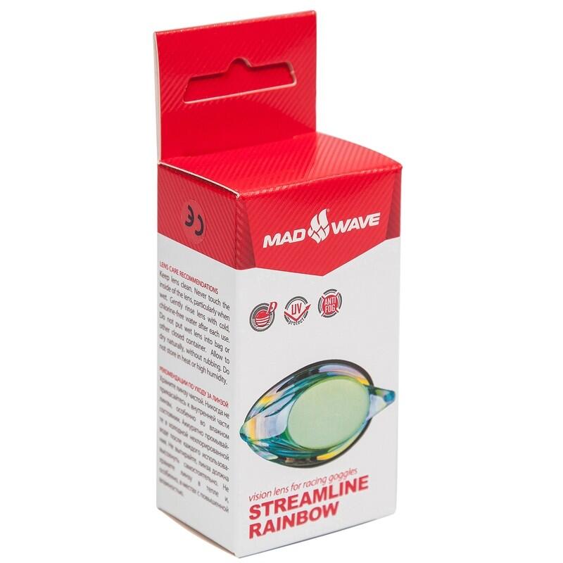 Lente graduada de natación STREAMLINE RAINBOW- Izquierda -2.5 MIOPÍA 5/5