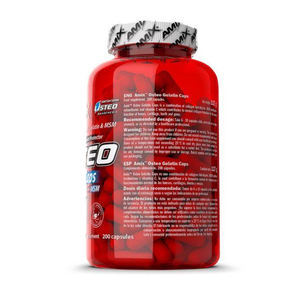 Osteo gelatin caps - 200 capsules de Amix Nutrition 3/5