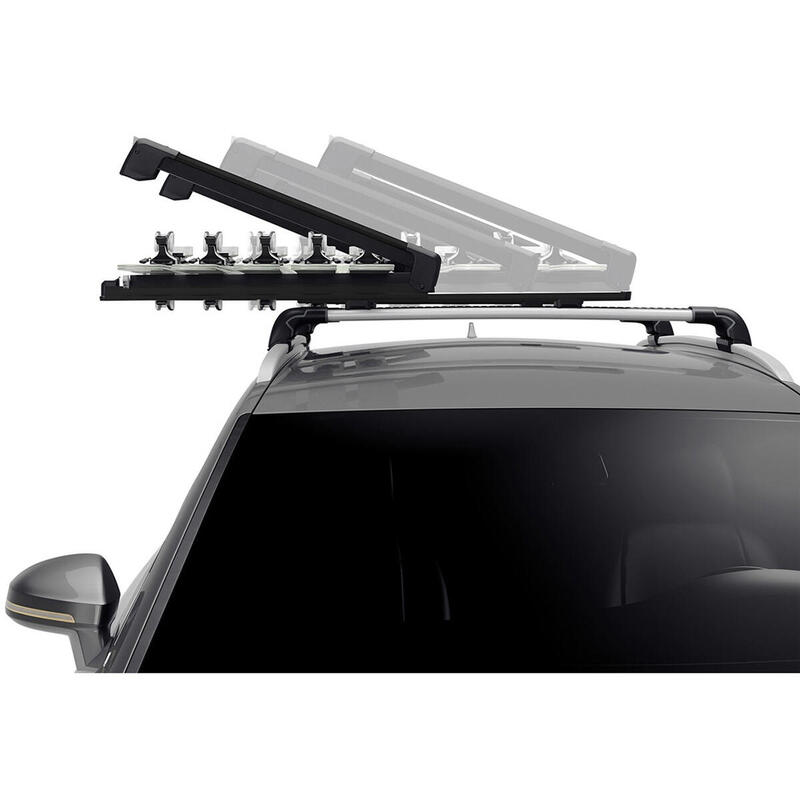 Suport 5 perechi schiuri Thule SnowPack Extender 7325 Negru pe bare transversale