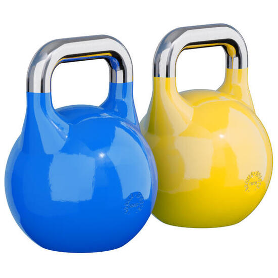 Zestaw kettlebell turniejowe 12 i 16 kg - 2 szt.