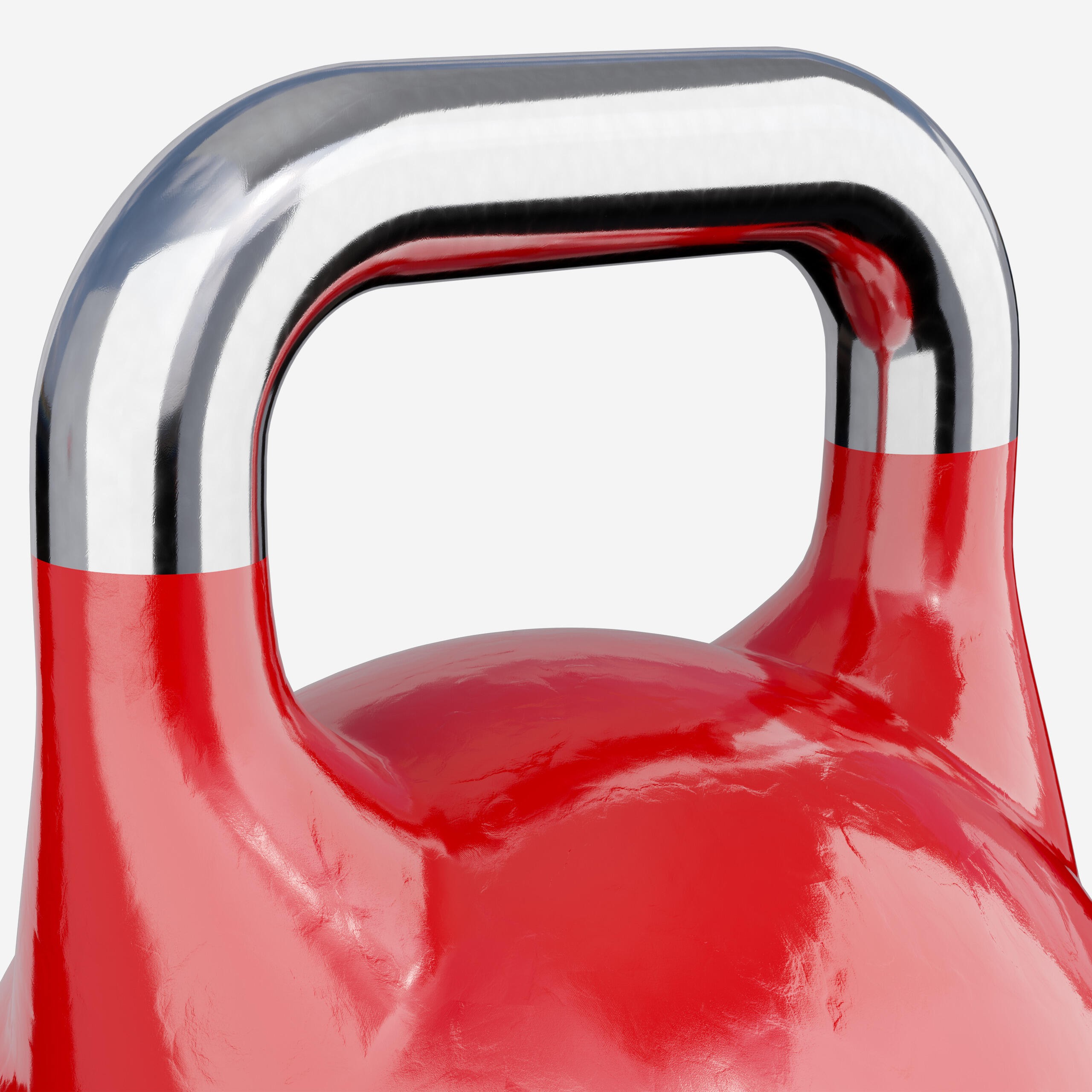 Gorilla Sports Competition Kettlebell 32 KG Steel with Ergonomic Handle 4/7