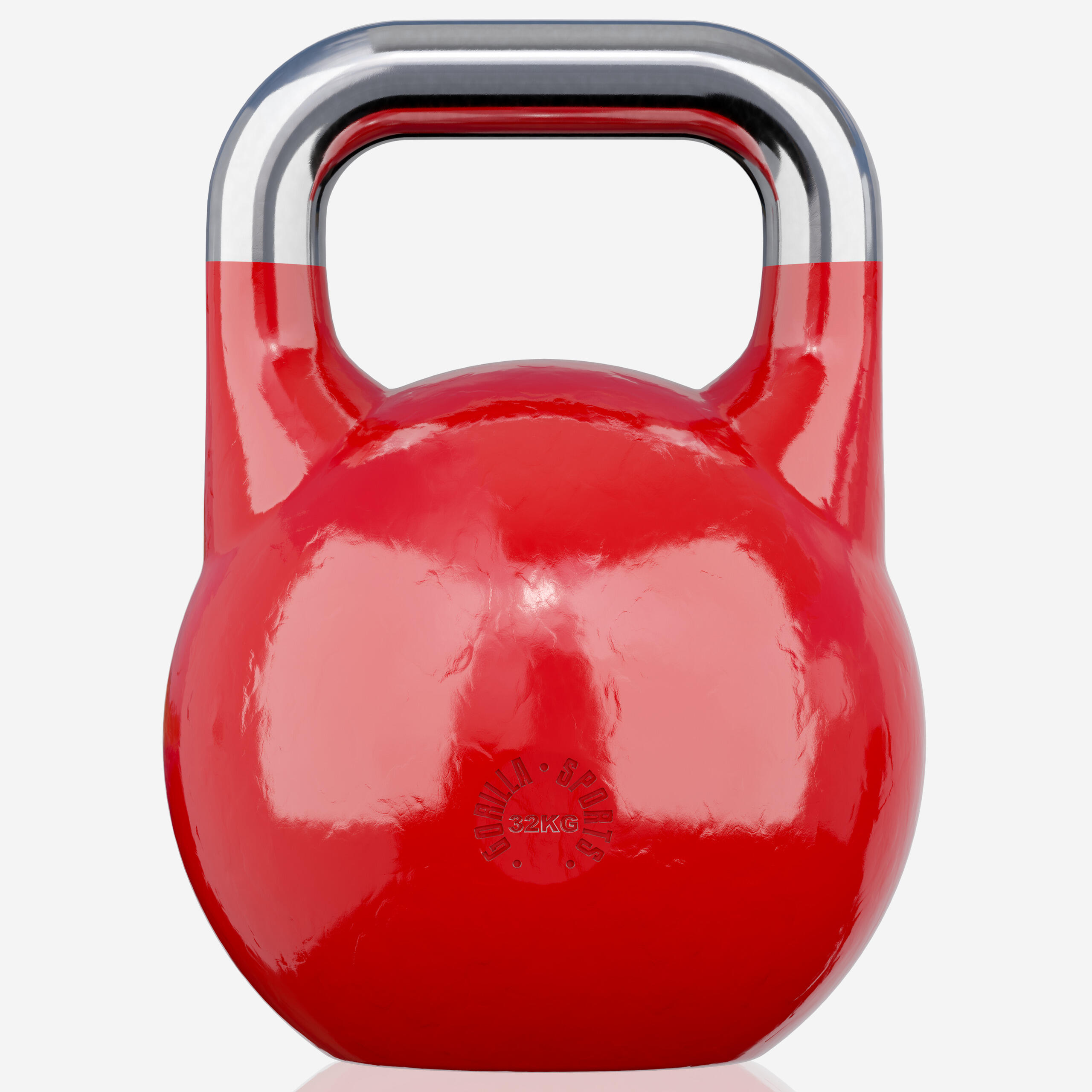 Gorilla Sports Competition Kettlebell 32 KG Steel with Ergonomic Handle 2/7