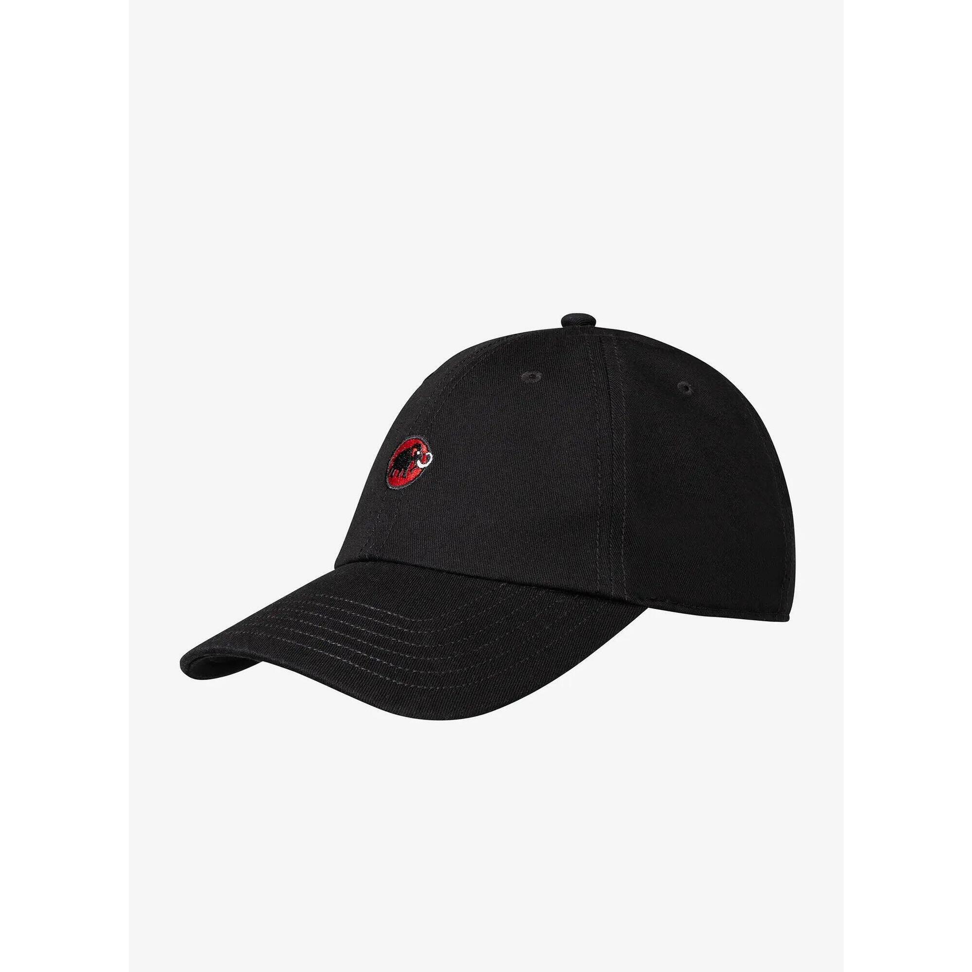 Mammut - Casquette Baseball Mammut 100% Coton Légère Visière Incurvée Ajustable S‑m - Casquette - Noir - 38 S - Decathlon