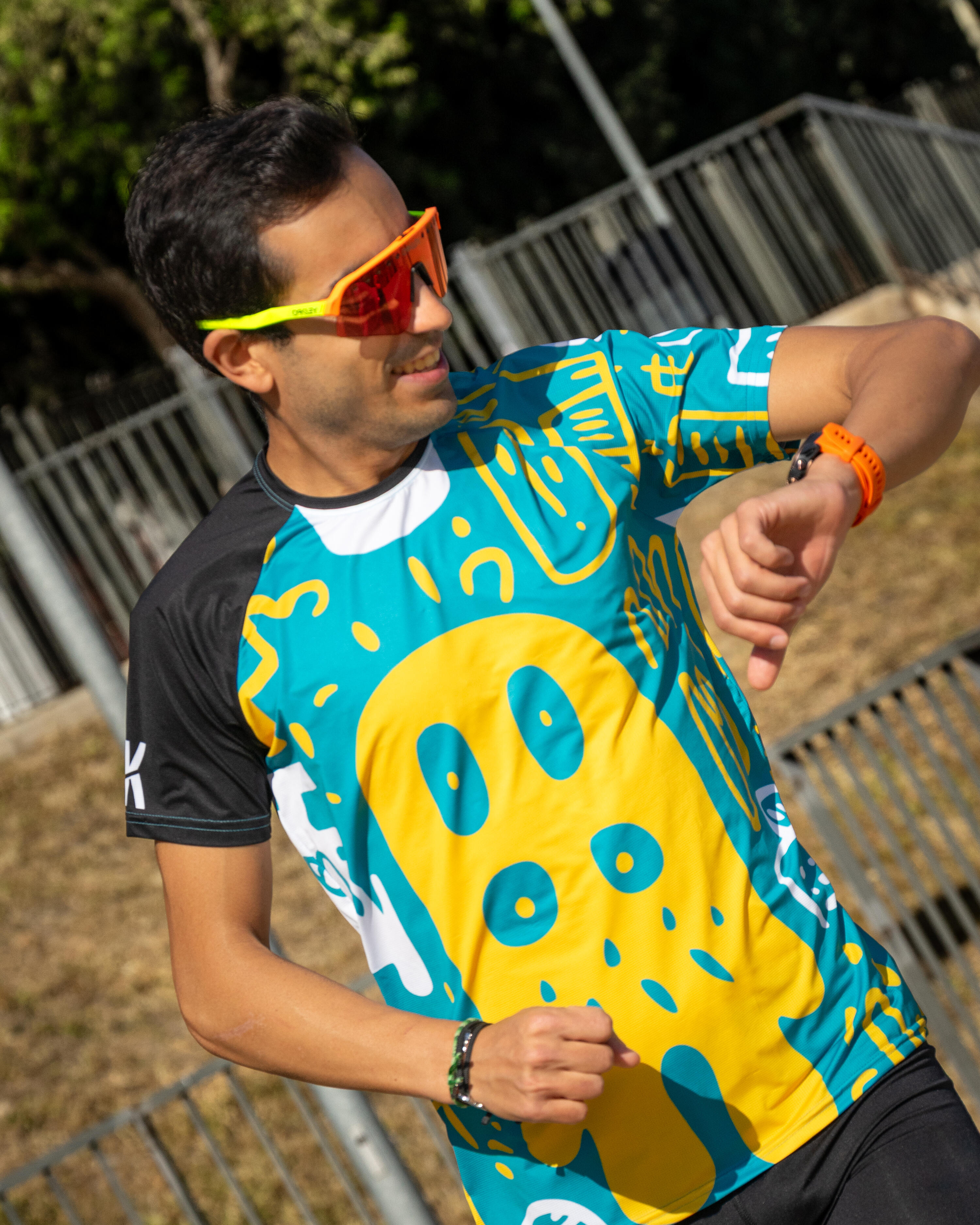 Maglia DYSTOPIAN 3 da running ADULTO - elastica Taglie Uomo 4/6