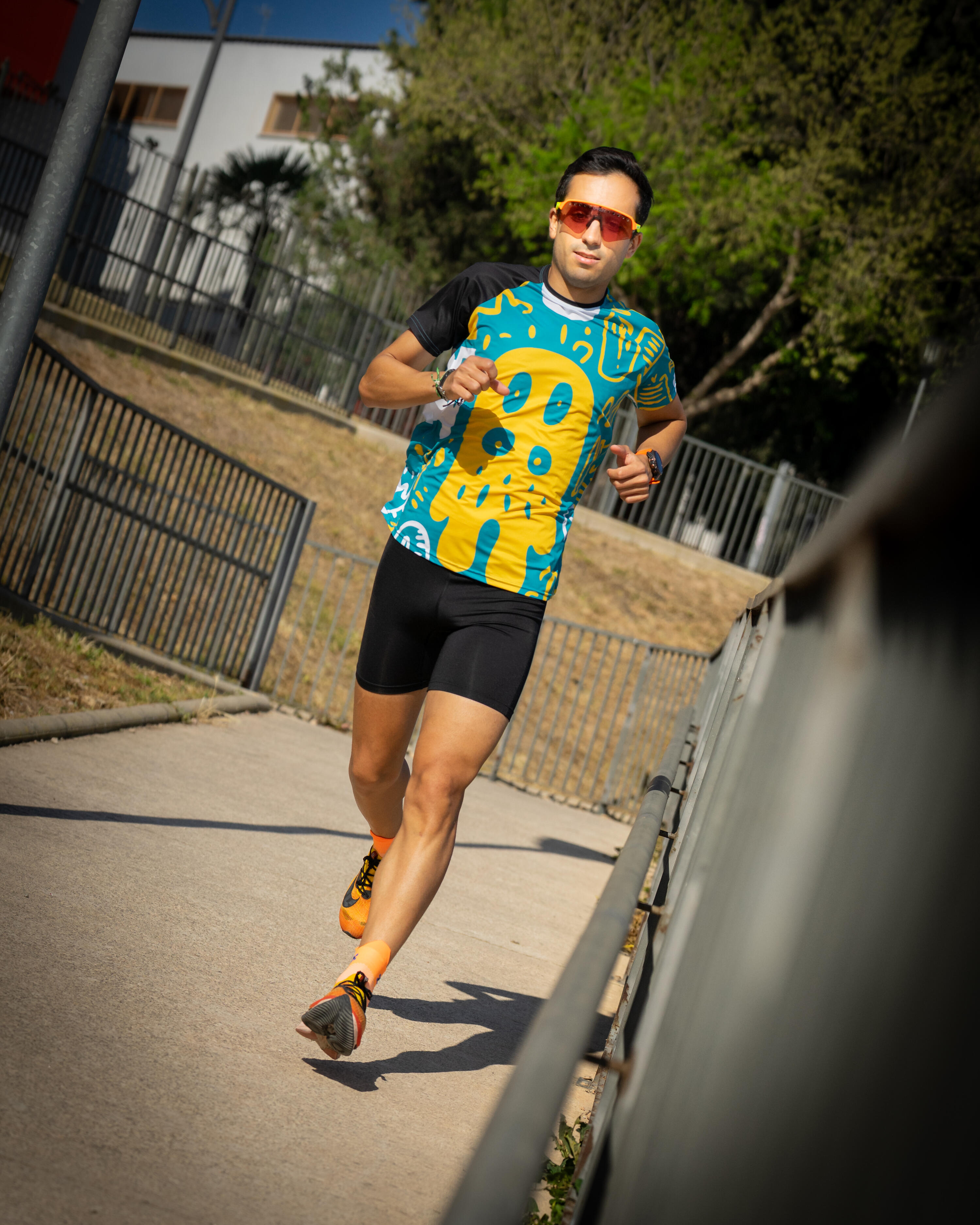 Maglia DYSTOPIAN 3 da running ADULTO - elastica Taglie Uomo 5/6