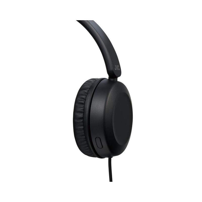 Casti JVC HA-S31M-B-EX, Cu Fir, On-Ear, microfon, negru