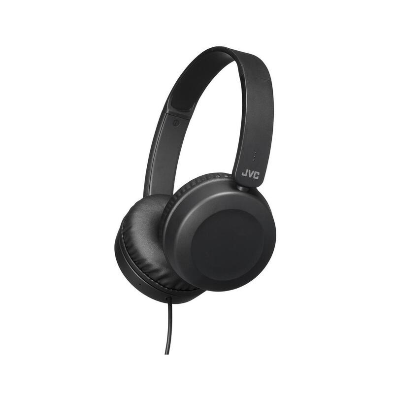 Casti JVC HA-S31M-B-EX, Cu Fir, On-Ear, microfon, negru