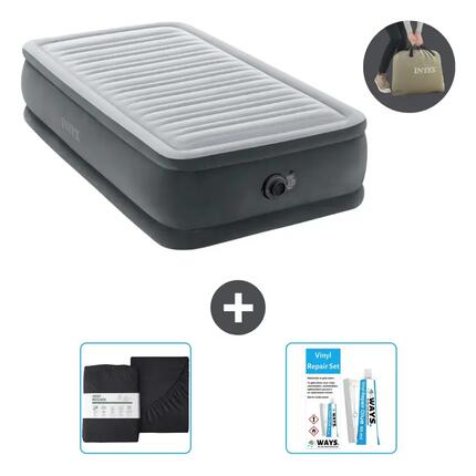Luchtbed Intex Ultra Plush - 1P - 191x99x46 cm + Accessoires CB18