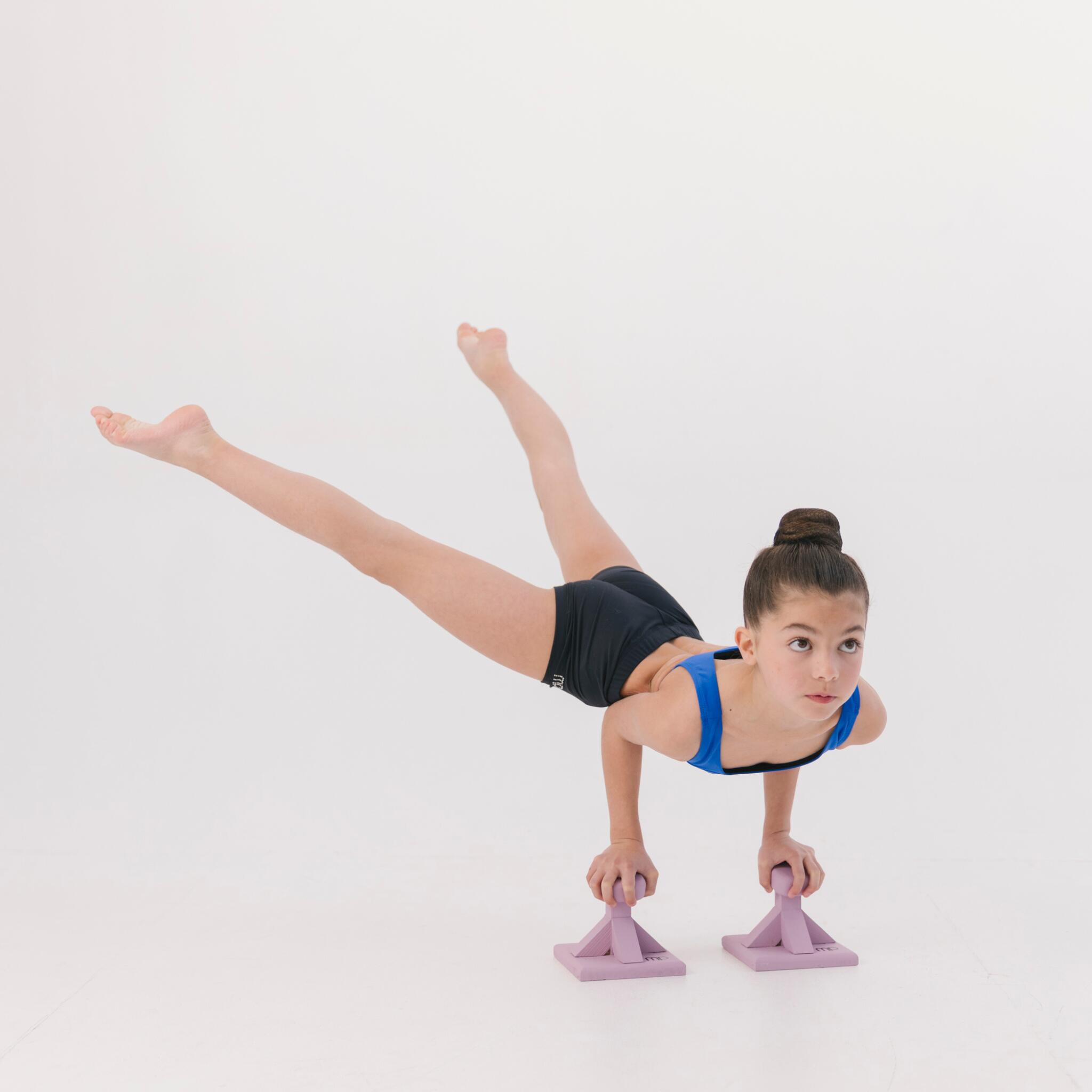 Mini Grond Handblokken voor Gymnastiek Roze 3/3